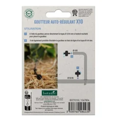 10 goutteurs auto-régulants 4L/h botanic® - Arrosage goutte à goutte
