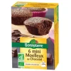 6 mini moelleux au chocolat noir 200 g