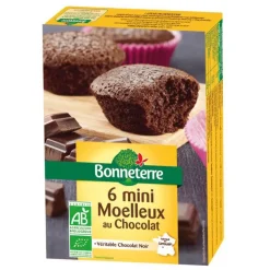 6 mini moelleux au chocolat noir 200 g