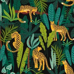 20 serviettes 3 plis Léopards 33x33 cm