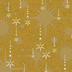 20 serviettes 3 plis Sprinkle Rain gold - 33 x 33 cm