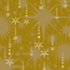 20 serviettes 3 plis Sprinkle Rain gold - 24 x 24 cm