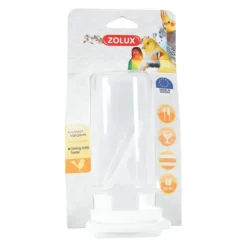 Abreuvoir ou mangeoire pour les oiseaux coloris transparent Zolux – 300 ml