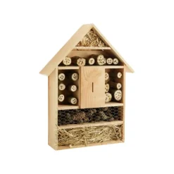 Abri à insectes Grand format coloris bois