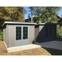 Abri de jardin composite Royan 10 m² (surface utile : 7,5m²)