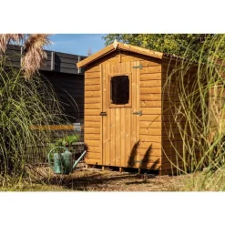 Abri en bois massif THE 190 x 187 x 204 cm livré