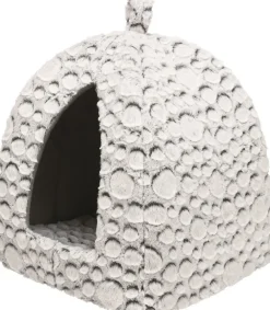 Abri pour petit chien ou chat en peluche coloris gris Trixie Mila - 32 x 42 x 32 cm