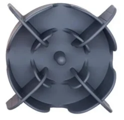 Accessoire anti-glouton gamelle pour chien en silicone coloris gris Bubimex - Taille S/M