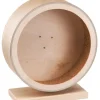 Accessoire arcade roue pour maisonnette rongeur coloris beige en bois Ferplast - 25 x 12,8 x 28 cm