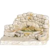 Accessoire de crèche de Noël fontaine abreuvoir Santons Escoffier - 17 x 11 x 10 cm