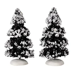 Accessoire pour village de Noël Lemax Grand arbre persistant – Ø 11 x 22,5 cm