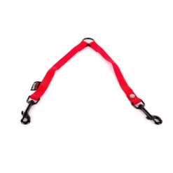Accouple en nylon rouge 50 cm