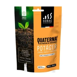 Activateur de croissance quaterna potager 100 % naturel Sobac - 200 g