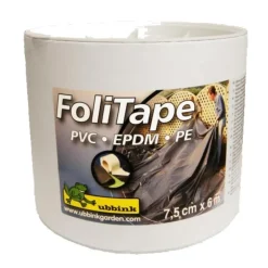 Adhésif universel pour bâches durables, UBBINK FoliTape - 7,5cm x 6m