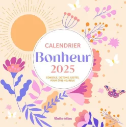Agenda "Bonheur 2025" aux Éditions Rustica