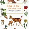 Agenda "Nature 2025, observations et cueillettes au fil des mois" aux Éditions Rustica