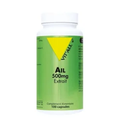 Ail 500 mg vit’all + en format de 100 capsules