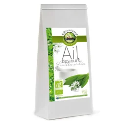 Ail des ours bio feuilles séchées et émincées en sachet de 45 g