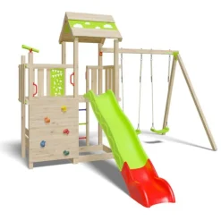 Aire de jeux bois avec bac à sable Utopia Xpression Trigano - 2,63 m