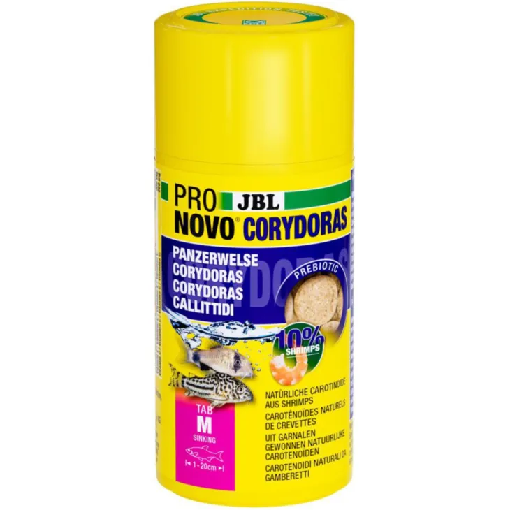 Aliment en comprimés pour corydoras JBL Pronovo Tab M – 100 ml
