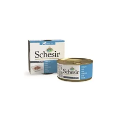 Aliment humide pour chien Schesir Thon gelée - 150 g