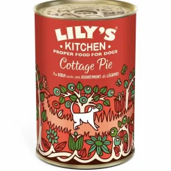 Aliment humide pour chien au bœuf et aux légumes Lily’s Kitchen - 400 g