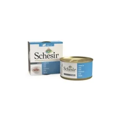 Aliment pour chat en boite Schesir Thon en gelée - 85 g