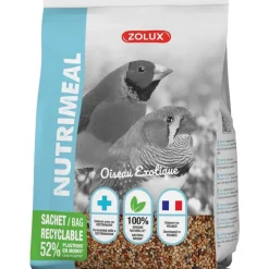 Aliment pour oiseaux exotiques Zolux Nutrimeal - 800 g