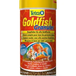 Aliment pour poissons Tetra Goldfish Granules. La boîte de 250 ml