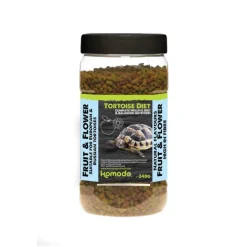 Aliment pour Tortues terrestres goût fruits et fleurs Komodo Antinéa Tortoise Fruit & Flower - 340 g