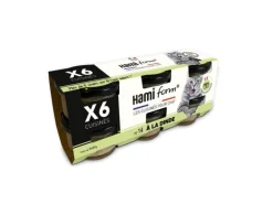 Alimentation humide pour chat pâtées à base de dinde recette n°14 HamiForm - 6 pots x 80 g