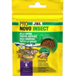 Alimentation insectes sticks petits 10g, 20ml - JBL ProNovo S