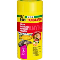 Alimentation poissons Tanganyika en flocons, JBL ProNovo - 170g/1000ml