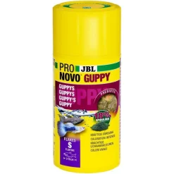 Alimentation pour guppys et poissons ovovivipares JBL Pronovo flocons – 100 ml