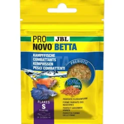 Alimentation spécialisée pour poissons Betta, sans gluten, JBL ProNovo - 6g/20ml