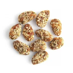 Amandes pralinées chanvre Happy Hours en Biovallée - prix au kilo