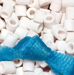 Anneaux de biofiltration intensive blancs, JBL SintoMec - 600g