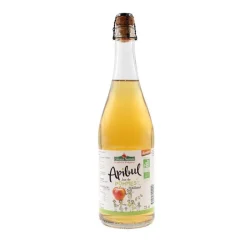 Apibul Nature Jus de Pommes pétillant Bio bouteille 75 cl