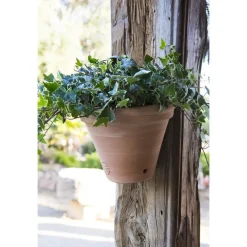 Applique Conica en terre cuite claire D22x H18