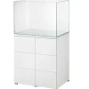 Aquarium + meuble combinaison Eheim combinaison Proxima Scape 175 blanc
