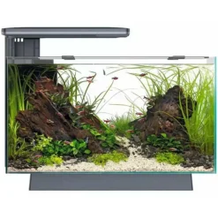 Aquarium 100% équipé noir SUPERFISH Quadro 40 Pro - 28L