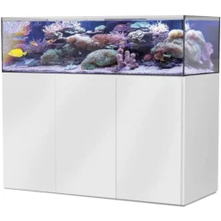Aquarium avec meuble blanc, AQUA MEDIC Armatus Lagoon - 355L