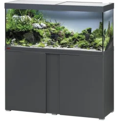 Aquarium avec meuble coloris anthracite Eheim vivalineLED 240L