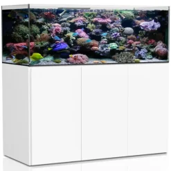Aquarium blanc, silencieux AQUA MEDIC - modèle Armatus 575 XD, avec meuble - 575L