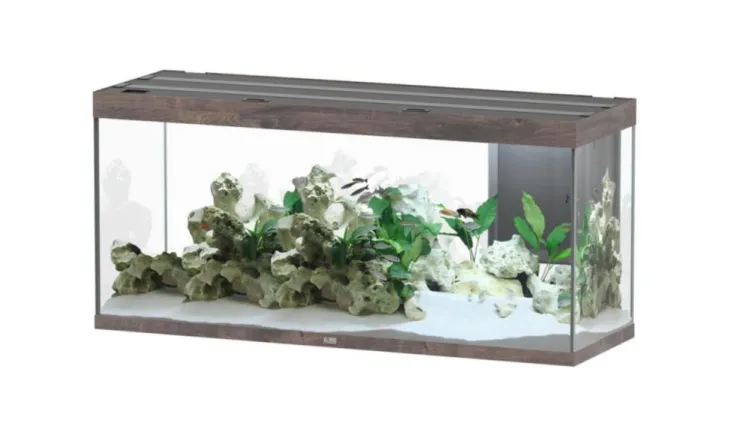 Aquarium coloris chêne foncé Aquatlantis Sublime Ultra LED 2.0 419 L - 150 x 50 x 70 cm