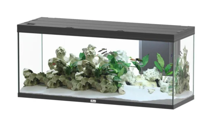 Aquarium coloris noir Aquatlantis Volga LED 2.0 450 L - 152 x 52 x 67 cm