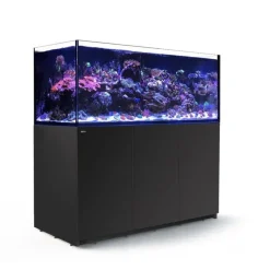 Aquarium eau de mer avec un meuble coloris noir Reefer™ XXL 625 Red Sea - 150 x 65 x 148 cm