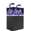 Aquarium eau de mer avec un meuble coloris noir Reefer™ Deluxe XL 300 Red Sea - 90 x 57,5 x 142 cm