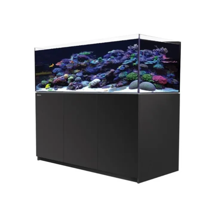 Aquarium eau de mer avec un meuble coloris noir Reefer™ XL 525 Red Sea - 150 x 57,5 x 142 cm