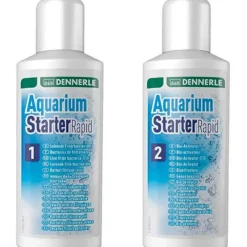 Aquarium Starter Rapid, démarrage rapide, DENNERLE - 2x 100ml
